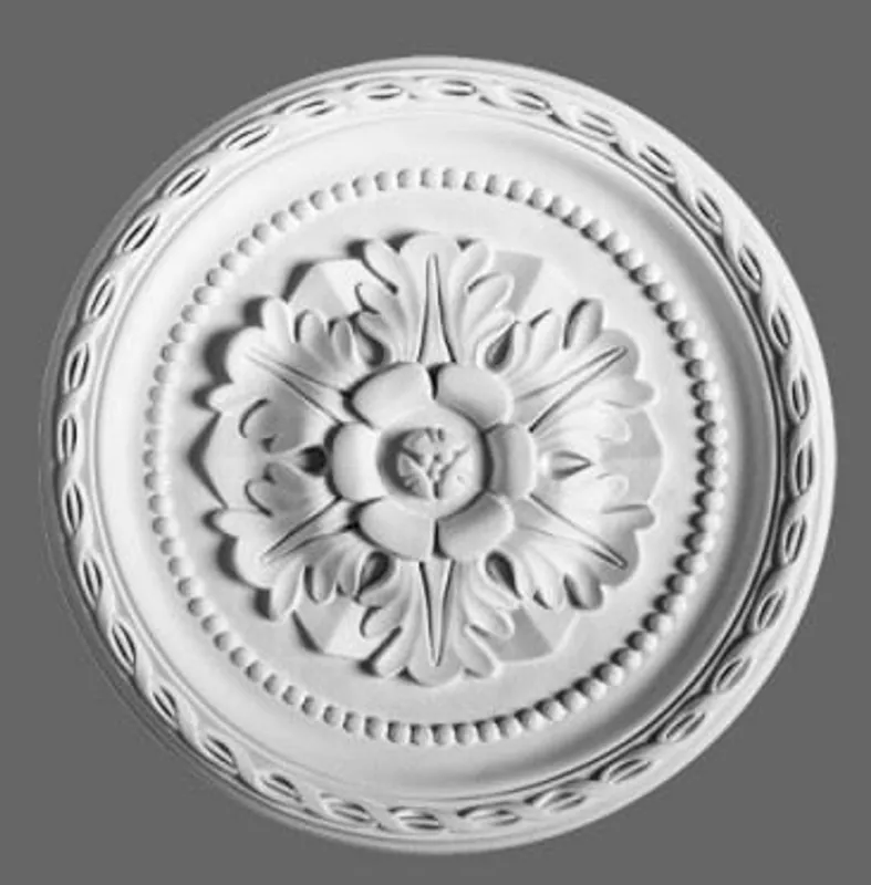 Neue Ware Casa Padrino stucco rosette 28 x 28 cm ceiling stucco ceiling rose stucco rosette Wall rosette Baroque Nouveau