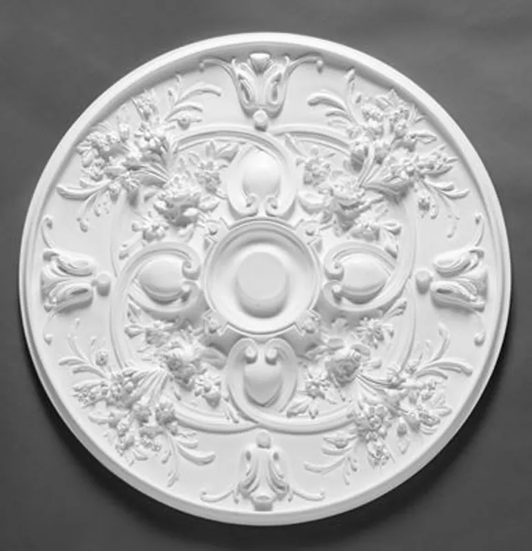 Sonderangebot Casa Padrino stucco rosette 79 x 79 cm ceiling stucco ceiling rose stucco rosette Wall rosette Baroque Nouveau