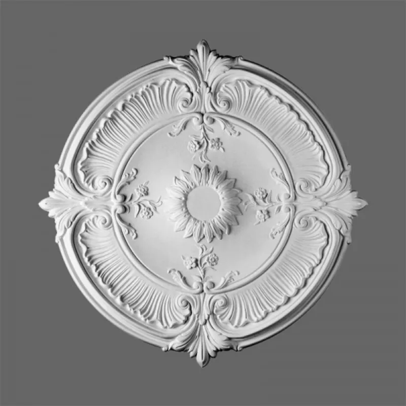 Garantierte Lieferung Casa Padrino stucco rosette 70 x 70 cm ceiling stucco ceiling rose stucco rosette Wall rosette Baroque Nouveau