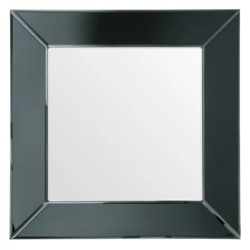 Neue Kollektion Casa Padrino luxury wall mirror Neo Classic Black / mirror glass 91 x 91 cm - Wall Mirror