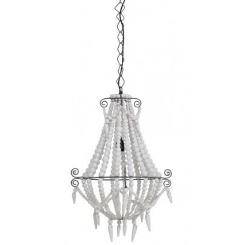 Knallerangebot Casa Padrino Industry Ceiling Hanging White Diameter 42 x H 56 cm Industry - Furniture Hanging Lamp