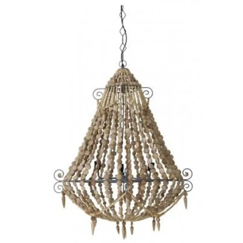 Casa Padrino Industry Ceiling Hanging Brown Diameter 81 x H 102 cm Industry - Furniture Hanging Lamp Bestseller