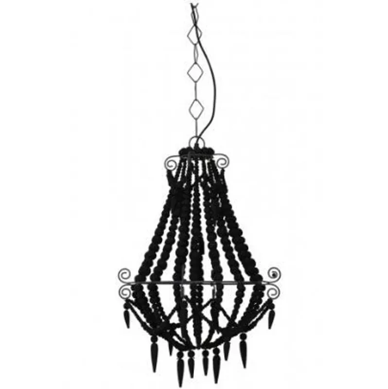 Casa Padrino Industry Ceiling Hanging Black Diameter 42 x H 56 cm Industry - Furniture Hanging Lamp Mega-Angebot