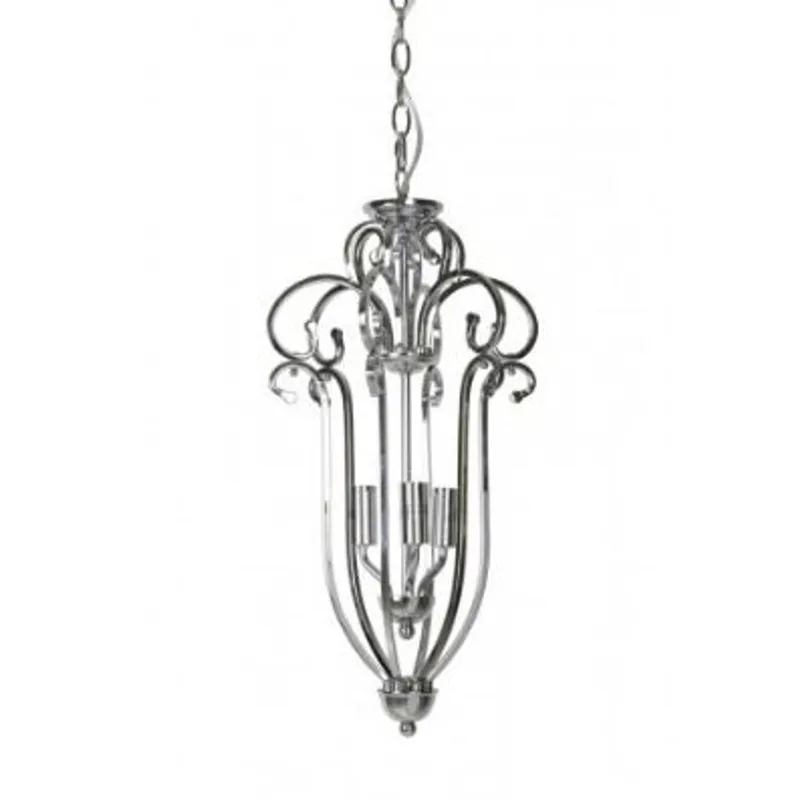 Nur Für Kurze Zeit Casa Padrino Industry Ceiling Hanging Silver Diameter 28.5 x H 55 cm Industry - Furniture Hanging Lamp