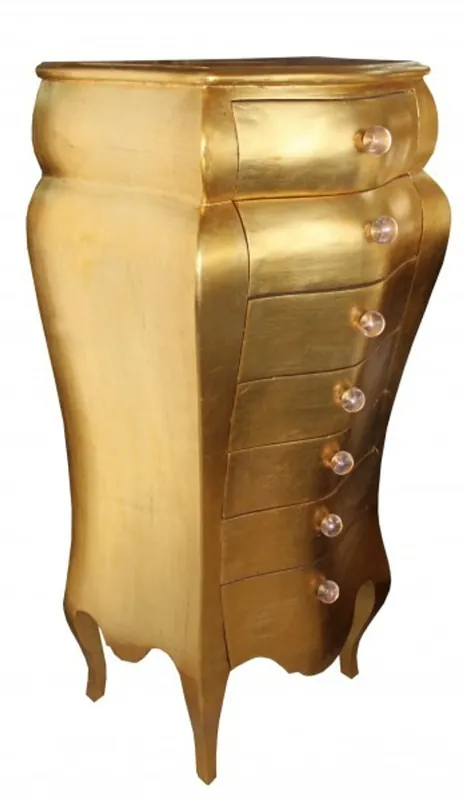 Schneller Versand Casa Padrino Barockkommode Gold 131 x 68 x 46 cm antique style