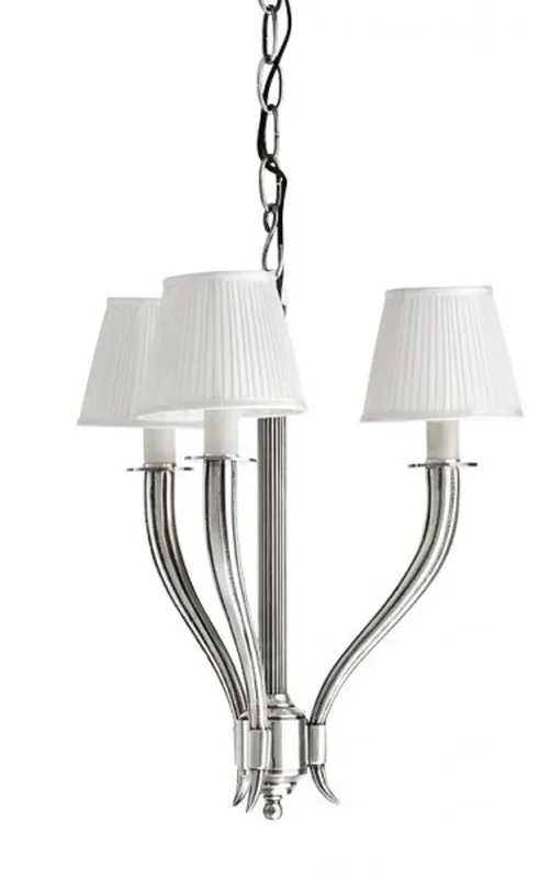 Casa Padrino Luxury Chandelier - Luxury Hanging Light Antique Silver Diameter 47 x H 47 cm Angebot