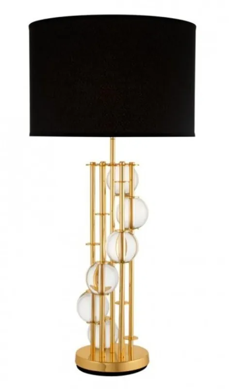 Casa Padrino Luxury Table Lamp Gold 20 x 43 x H 85 cm - Luxury Table Light Knallerangebot