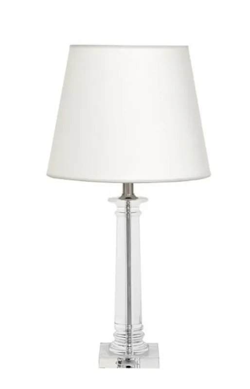 Casa Padrino Luxury Table Light Nickel Diameter 13 x 35 x H 70 cm - Luxury Table Lamp Sofort Bestellen