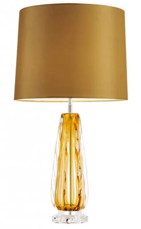 Casa Padrino Luxury Table Light Yellow - Luxury Hotel Lamp Direktkauf