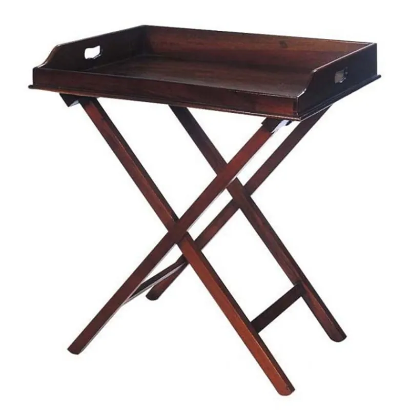 Ausverkauf Casa Padrino luxury bar table cherry wood with removable tray - neoclassical - hotel restaurant furniture