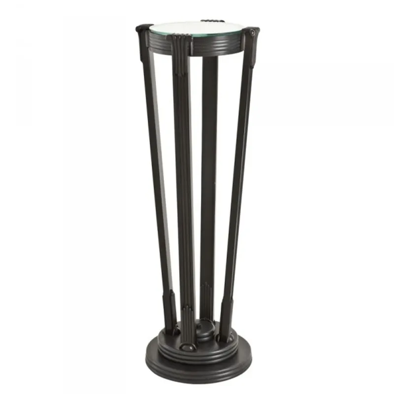 Nur Für Kurze Zeit Casa Padrino Luxury Baroque Side Table / Column Brass Vintage Bronze Finish 36 x H 105.5 cm - Table Furniture