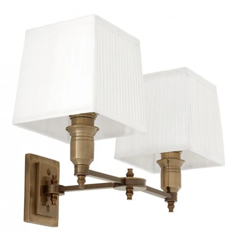 Casa Padrino Luxury Wall Lamp Brass - Luxury Hotel Restaurant Lamp Meistverkauft