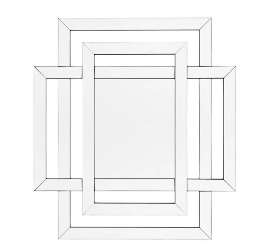 Sofort Bestellen Casa Padrino Designer Luxury Wall Mirror 100 x H 110 cm - Luxury Hotel Mirror