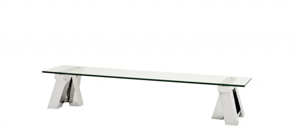 Casa Padrino Art Deco luxury coffee table 190 x 45 x H. 36 cm - living room coffee table - Living Room Table Furniture Finale Aktion