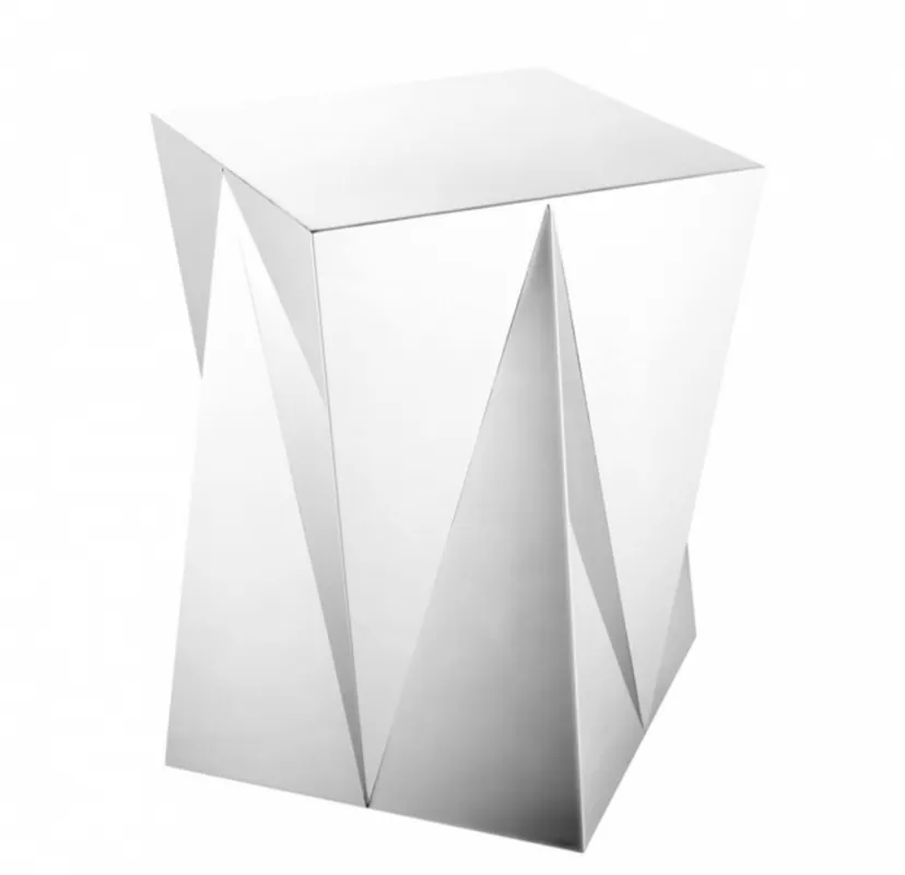 Casa Padrino luxury art deco designer side table 44 x 44 x H. 45 cm - Hotel Table Furniture Echt