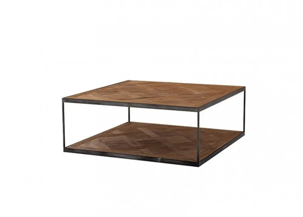 Casa Padrino luxury art deco designer side table 65 x 65 x H. 38 cm - Hotel Table Furniture Ausverkauf
