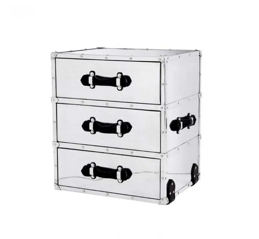 Solange Der Vorrat Reicht Casa Padrino luxury art deco designer side table 58 x 47 x H. 66 cm - Luxury Collection