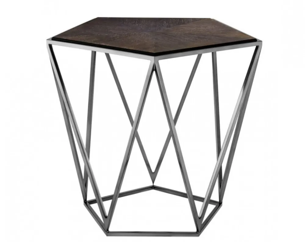 Casa Padrino luxury art deco designer side table 57 x 57 x H. 55 cm - Luxury Hotel Table Meistverkauft