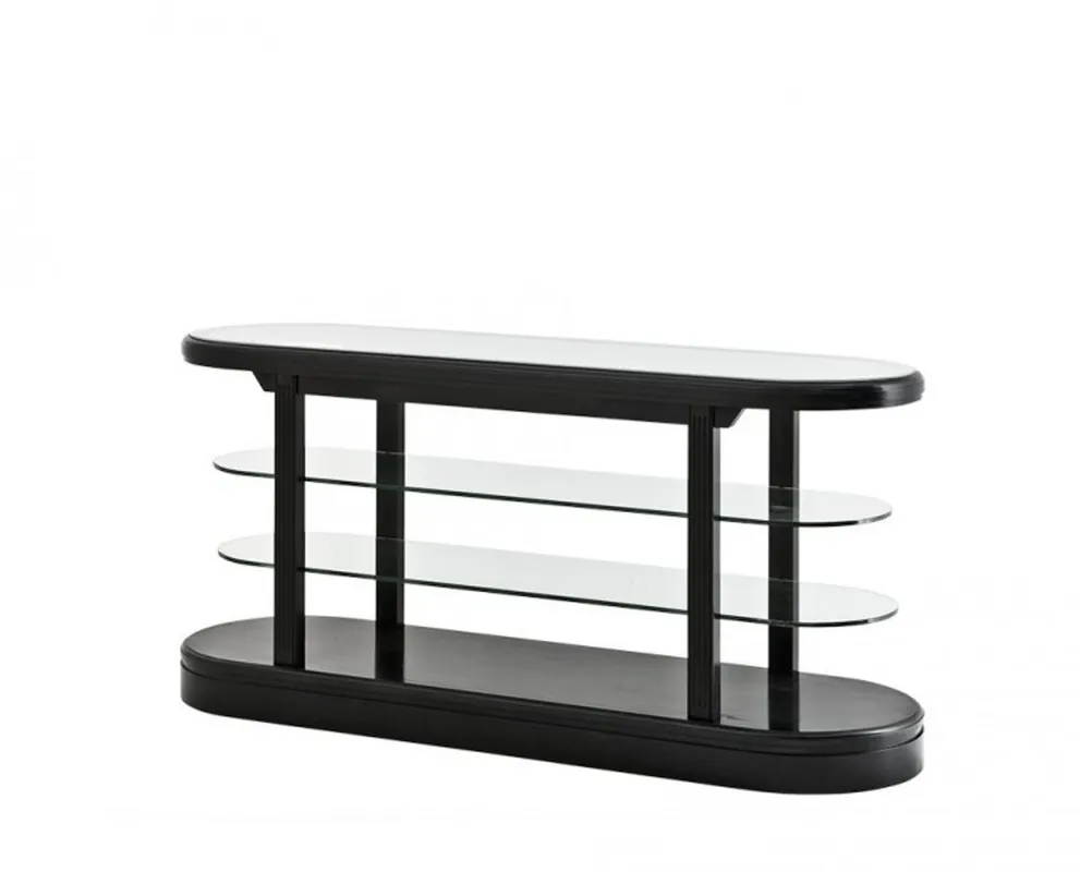 Meistverkauft Casa Padrino luxury birch wood console table black 180 x 57 x H. 87.5 cm - Luxury Quality
