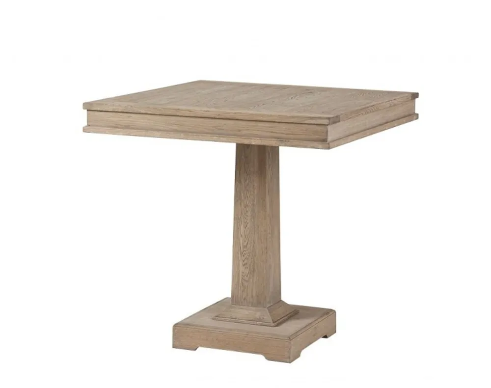 Casa Padrino designer luxury oak wood dining table 80 x 80 x H. 78 cm - Dining Table Meistverkauft