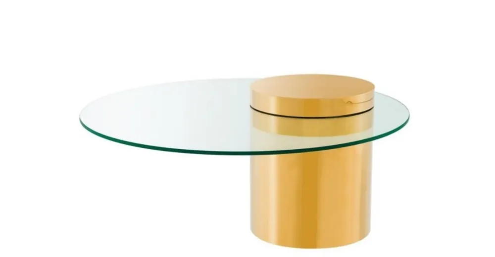 Geprüft Casa Padrino art deco luxury coffee table gold - Limited Edition