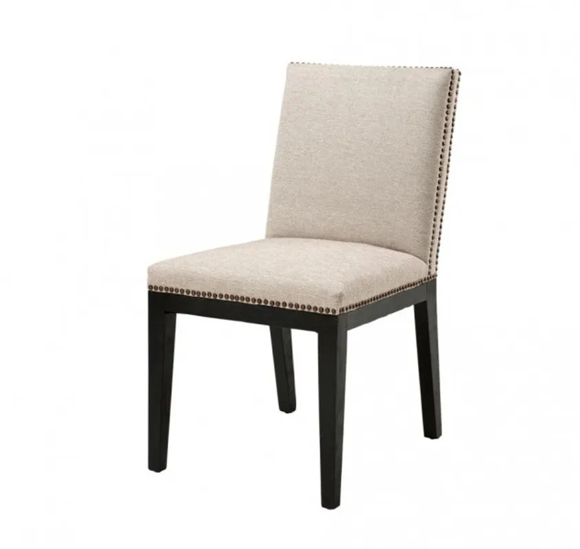Top-Preis Casa Padrino luxury oak wood dining room chair sand - Hotel Restaurant Chair