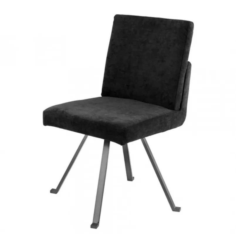 Top-Seller Casa Padrino luxury dining room chair black - Hotel Furniture