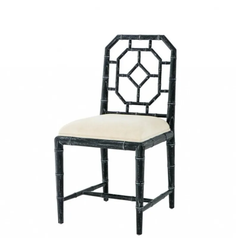 Schneller Versand Casa Padrino luxury designer chair black - Limited Edition