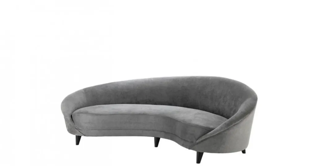 Sonderangebot Casa Padrino luxury sofa light grey bent - Luxury Hotel Furniture