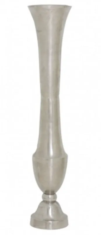 Casa Padrino Designer Decoration Vase Silver Diameter 18 x H. 100 cm - Luxury Quality Super-Preis