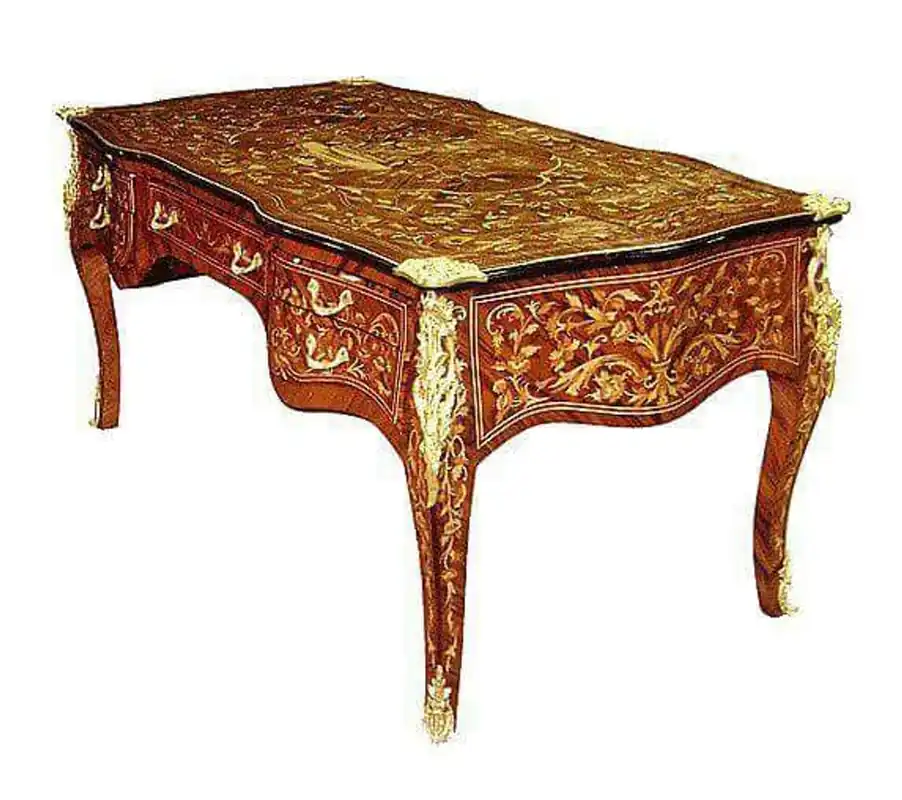 Casa Padrino baroque desk 180 x 80 x H. 80 cm - luxury quality Top-Preis