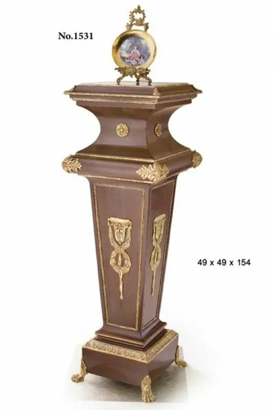Casa Padrino baroque column 49 x 49 x H. 154 cm - baroque furniture Top-Preis