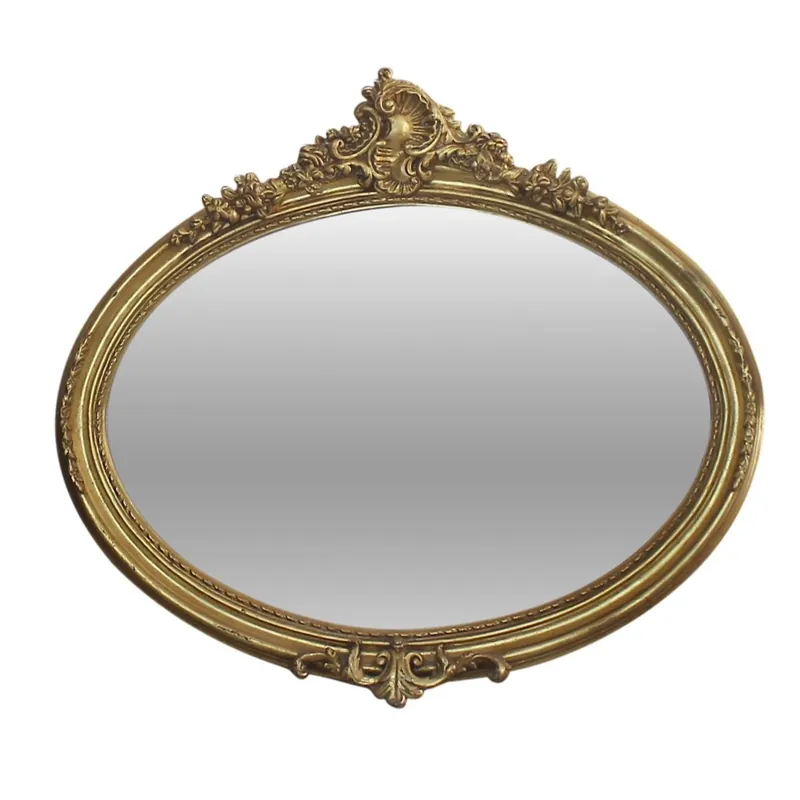 Casa Padrino Wall Mirror 110 x H. 80 cm - Baroque Mirror Sonderangebot