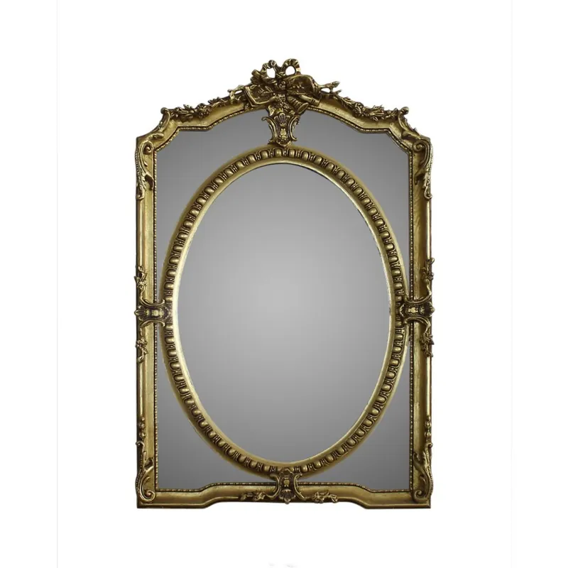 Casa Padrino Luxury Wall Mirror 80 x H. 125 cm - Baroque Mirror Meistverkauft