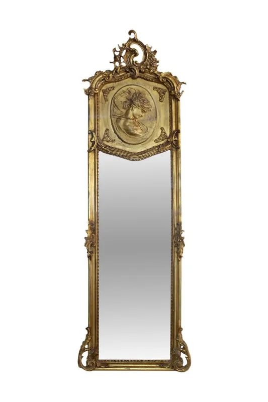 Neu Casa Padrino Antique Style Mirror 55 x H. 160 cm