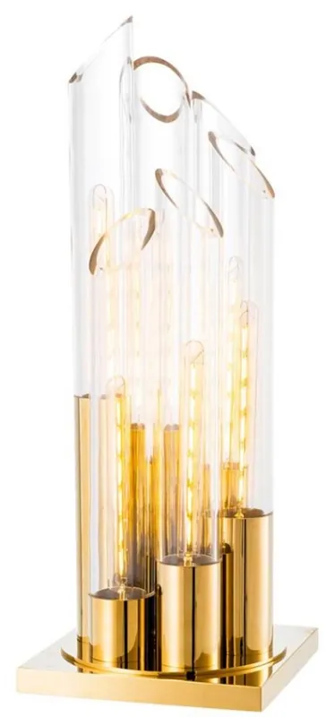 Casa Padrino Luxury Designer Table Light 30 x 30 x H. 80 cm - Limited Edition Neu Im Sortiment
