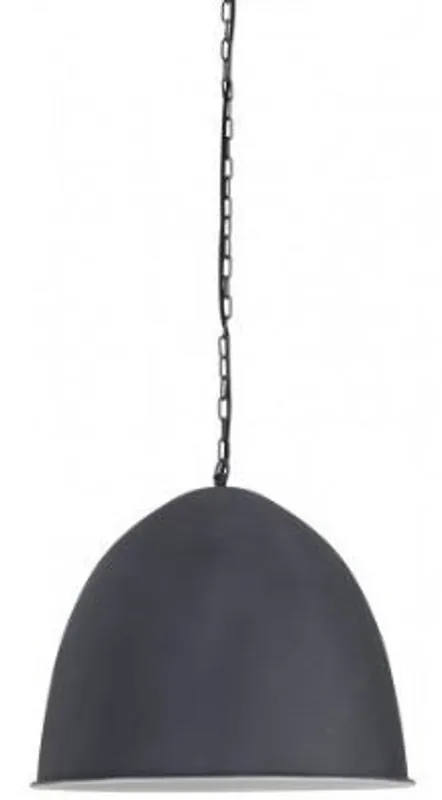 Casa Padrino Industry Hanging Lamp Grey Diameter 47 x H. 50 cm Industry - Furniture Hanging Lamp Sonderangebot