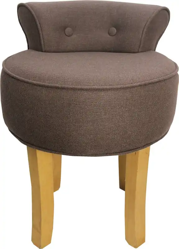 Heißes Angebot Casa Padrino Designer stool Boston Middle Brown - Baroque dresser chair