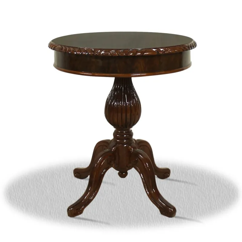 Casa Padrino Baroque Side Table 60 x 60 x H. 75 cm - Antique Side Table Ausverkauf