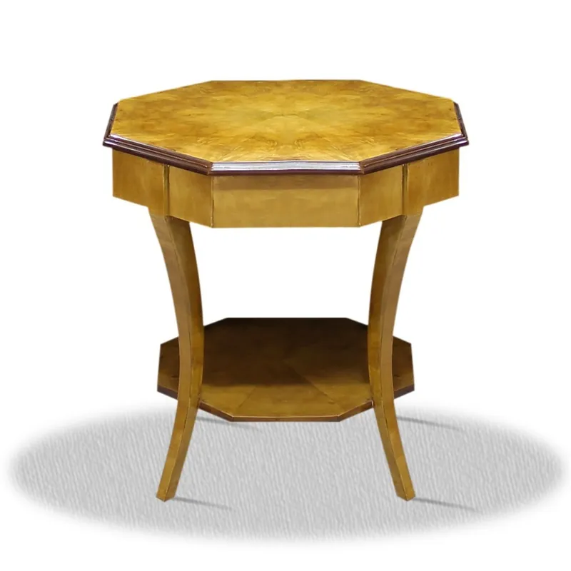 Casa Padrino Art Deco Side Table 60 x 60 x H. 75 cm - Antique Style Table Furniture Neuheit