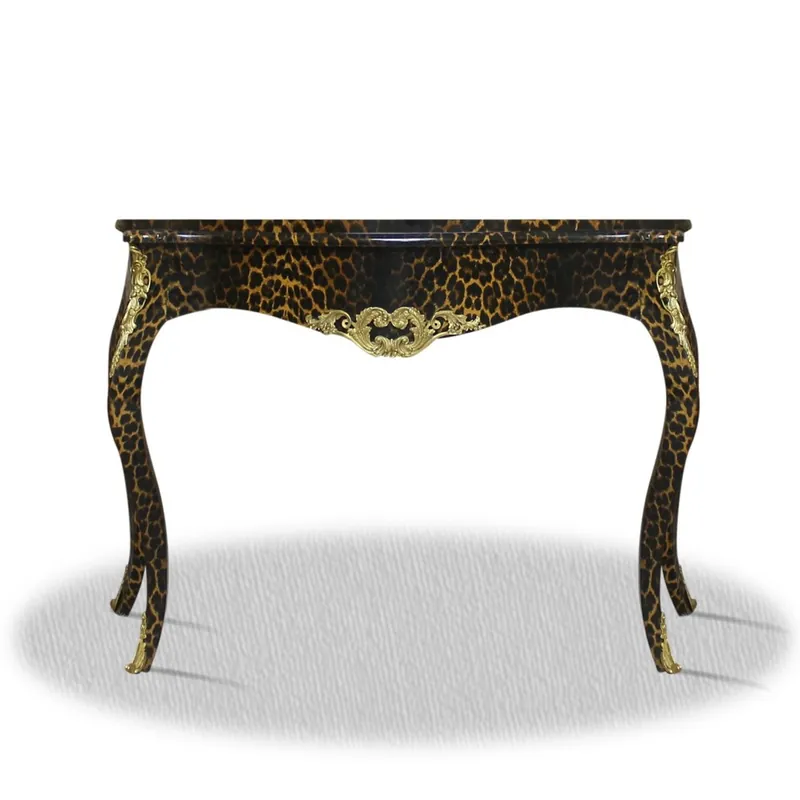 Beliebt Casa Padrino baroque console leopard gold 100 x 40 x H. 85 cm - Luxury Console
