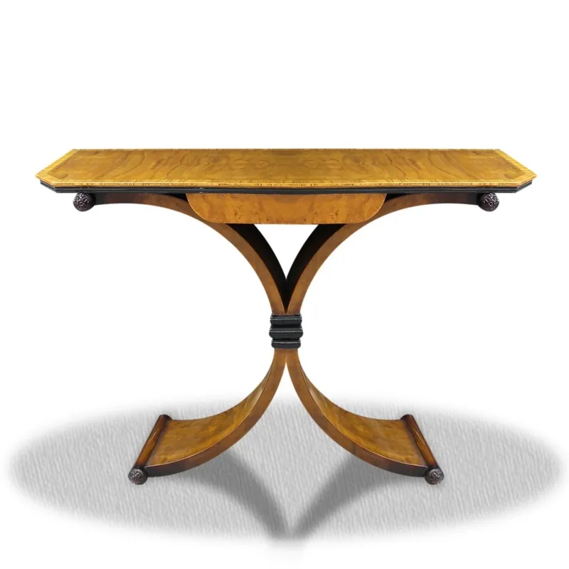 Angebot Casa Padrino side table with drawer brown 100 x 35 x H. 85 cm - Luxury Side Table