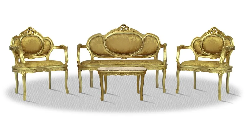 Casa Padrino baroque salon set gold - Luxury Collection Begrenztes Angebot