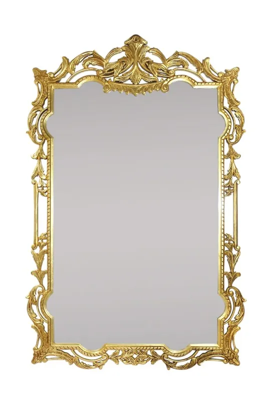 Markenware Casa Padrino baroque wall mirror gold 70 x H. 110 cm - Luxury Edition