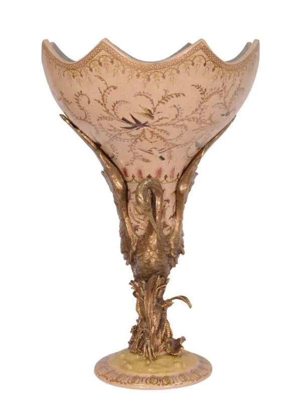 Echt Casa Padrino porcelain vase diameter 36 x H. 54,1 cm - Luxury Edition