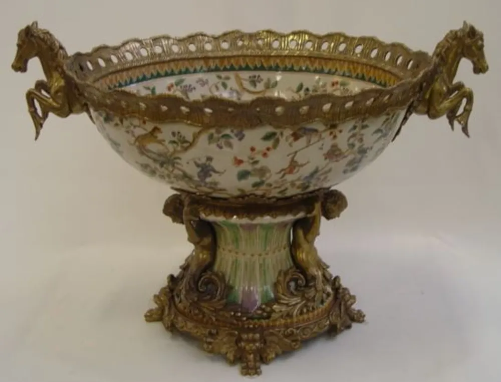 Casa Padrino luxury baroque porcelain bowl - Luxury Edition Echt