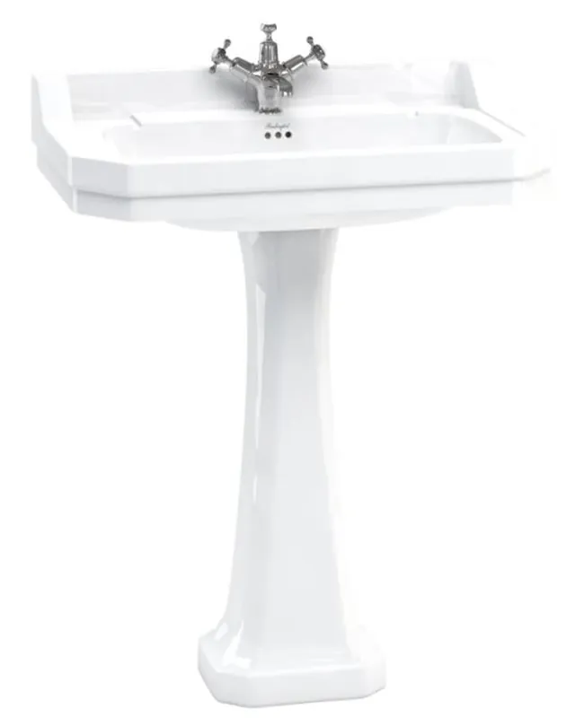 Solange Der Vorrat Reicht Casa Padrino porcelain washbasin with pedestal 80 x 51 x H. 90 - Art Nouveau Design