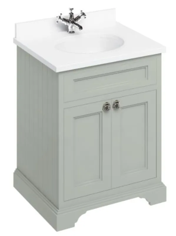 Bestpreis Casa Padrino luxury washing cabinet / washbasin with marble top and 2 doors - Hotel Furniture