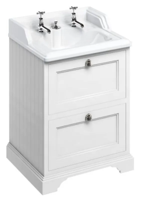 Günstig Casa Padrino ceramics washing cabinet with 2 drawers - Luxury Washbasin