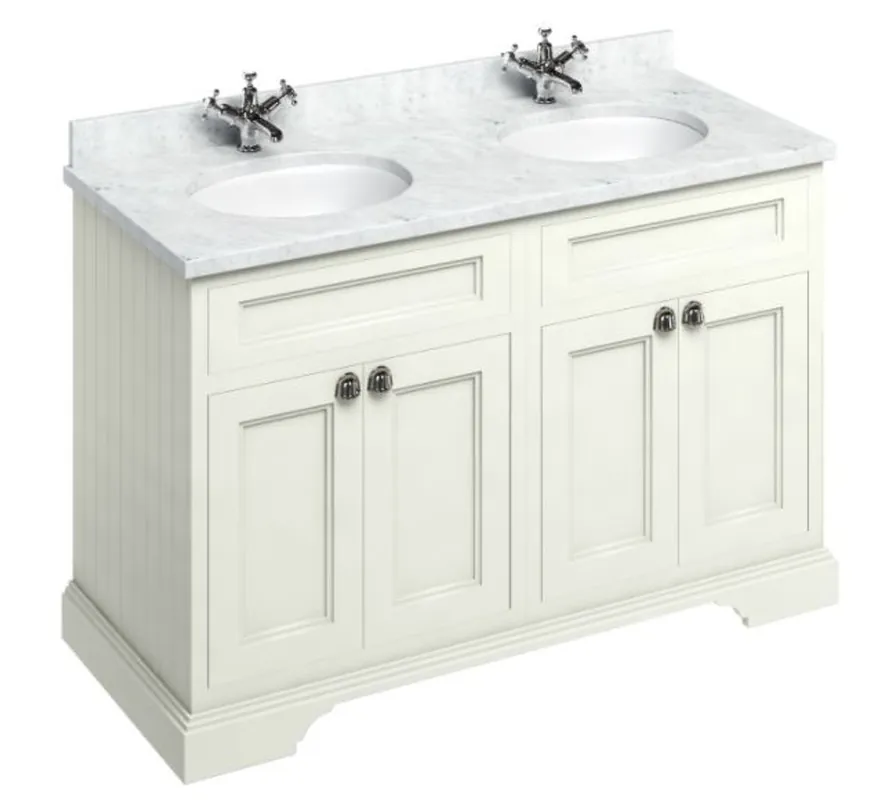 Casa Padrino washing cabinet with marble top and 4 doors - Antique Style Washbasin Schnäppchen